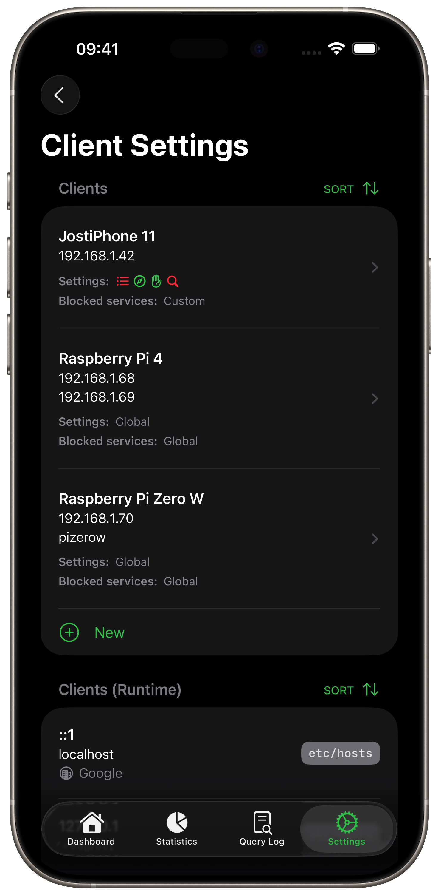 AdGuard Home Remote Query Log